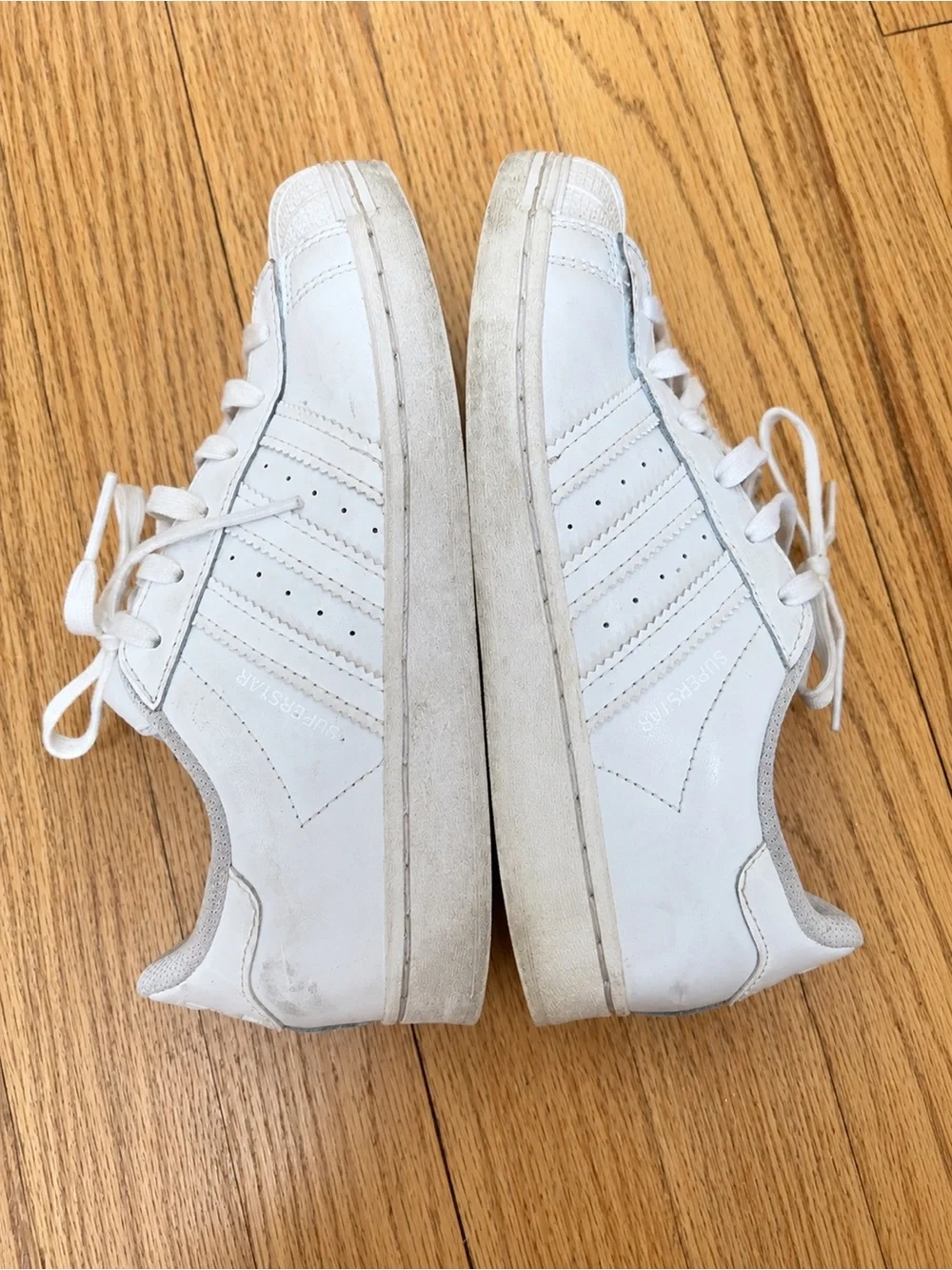 Adidas Superstar All White Sneakers